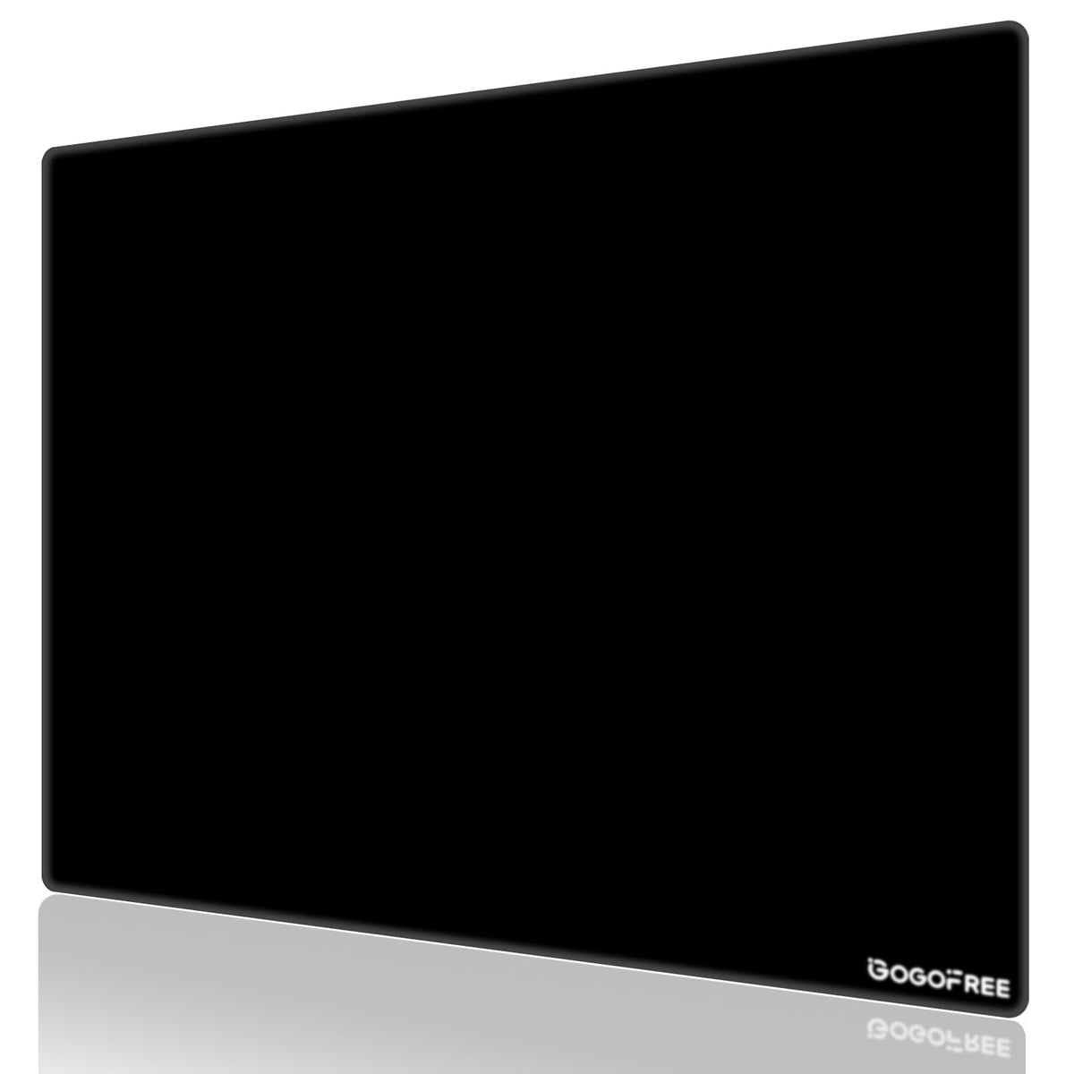 Glass Gaming Mouse Pad, Professional Esport Tempered Glass Mouse Pad Ultra-Smooth Micro-Etched