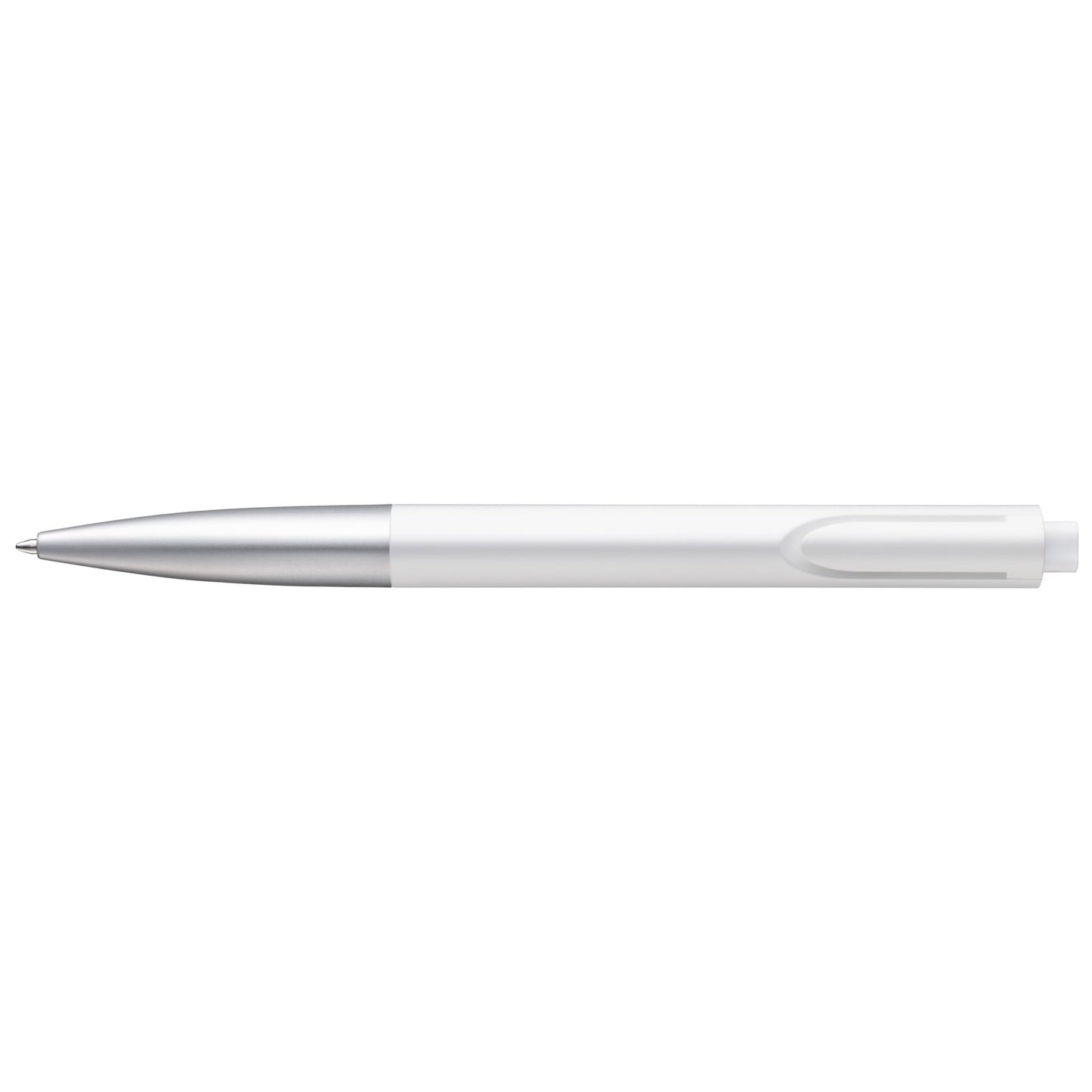 Lamy New Noto Matt White/Silver Ballpoint Pen