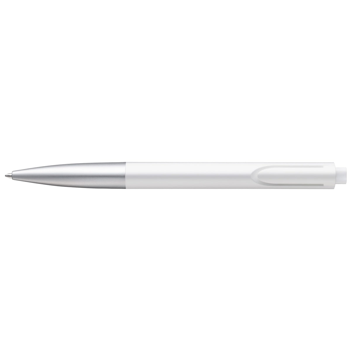 Lamy New Noto Matt White/Silver Ballpoint Pen