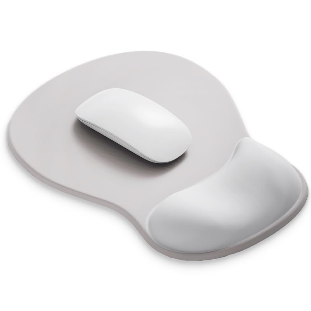ErgoComfort Gel Wrist Rest Mouse Pad-Ergonomic Office Mousepad with Wrist Support-Non-Slip, Design