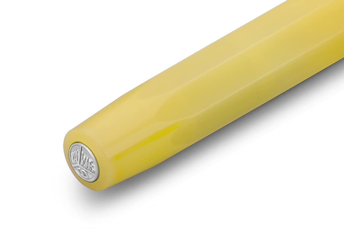 Kaweco FROSTED SPORT Rollerball Sweet Banana I Gel/Ballpoint Pen Including 0.7 mm Refill I in
