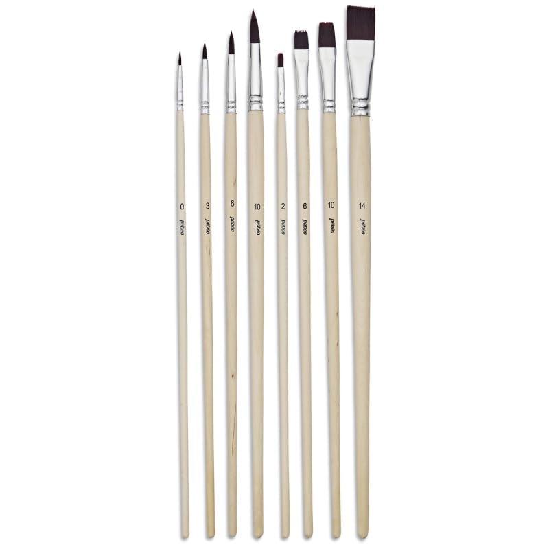 Pebeo 950251 Artists-Paintbrush-Sets, 39 x 9 x 2 cm, Multicolor