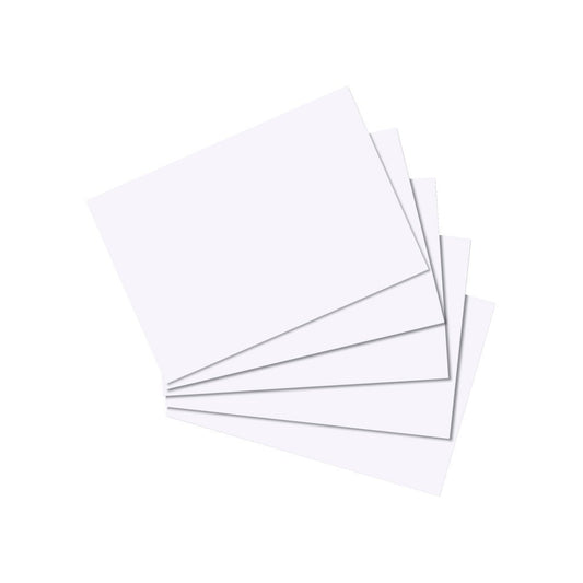 Herlitz A7 Index Cards - White