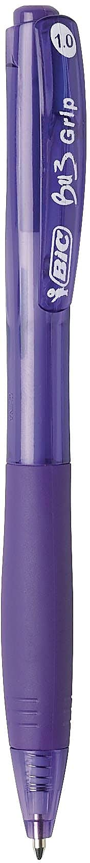 BIC BU3 Ballpoint Pen, Retractable, Medium 1 MM, Assorted Fashion Ink and Barrel Colors, 18/Pack