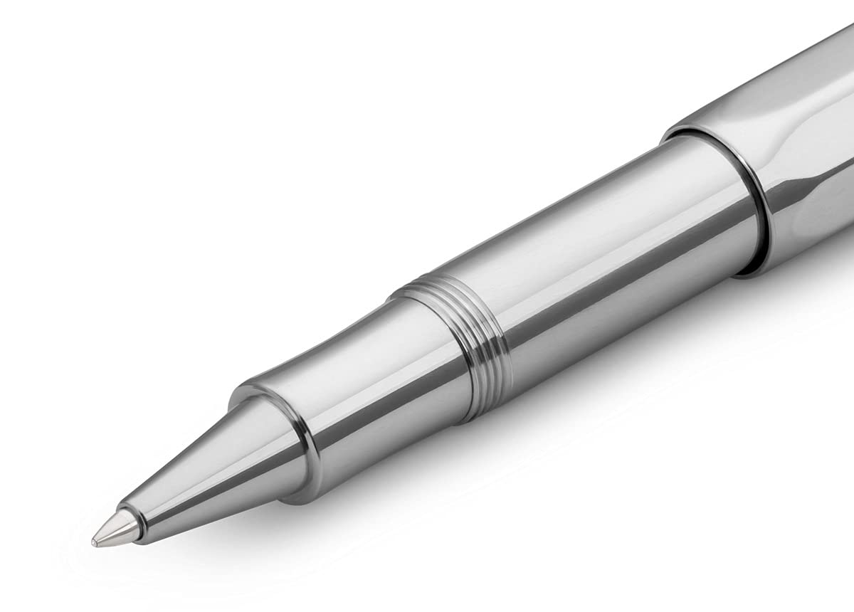 Kaweco AL SPORT Rollerball Raw I Gel/Ballpoint Pen Including 0.7 mm Rollerball Pen Refill in