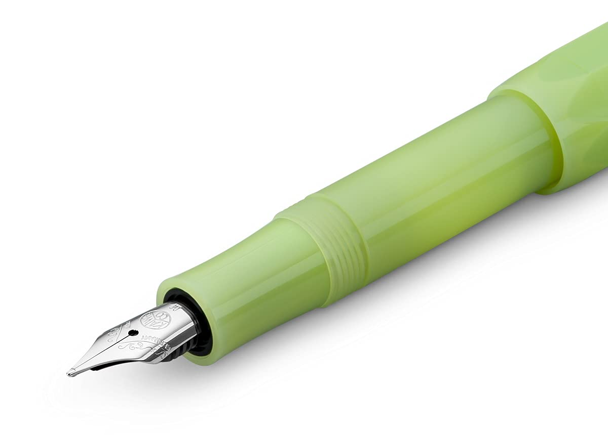 Kaweco Frosted Sport Fountain pen - Fine Lime EF
