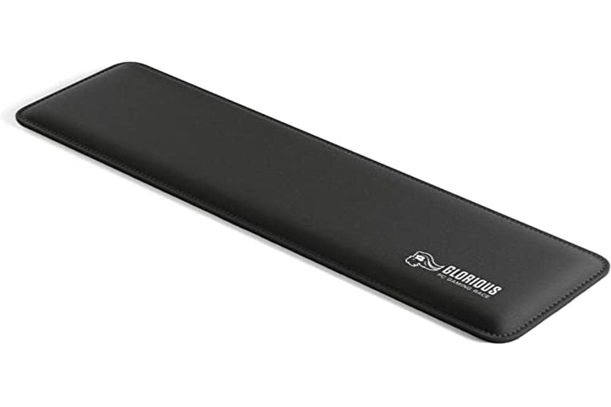Glorious Gaming Wrist Pad/Rest - Slim TENKEYLESS - Black - Mechanical Keyboards,Stitched