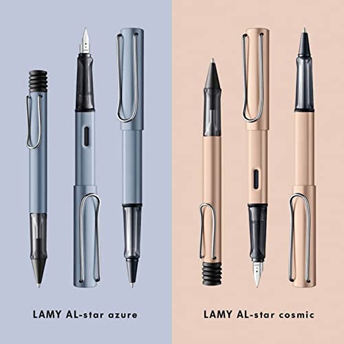 LAMY 1235655 AL-star 250 Ballpoint Pen - Aluminium Ballpoint Pen in Cosmic Colour with Transparent