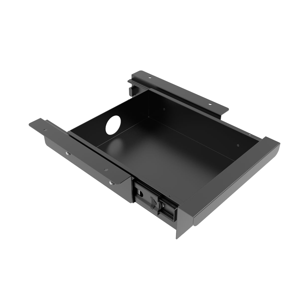 Mofangtech Under Desk Mounted Sliding Pull-out Drawer for Office Desk