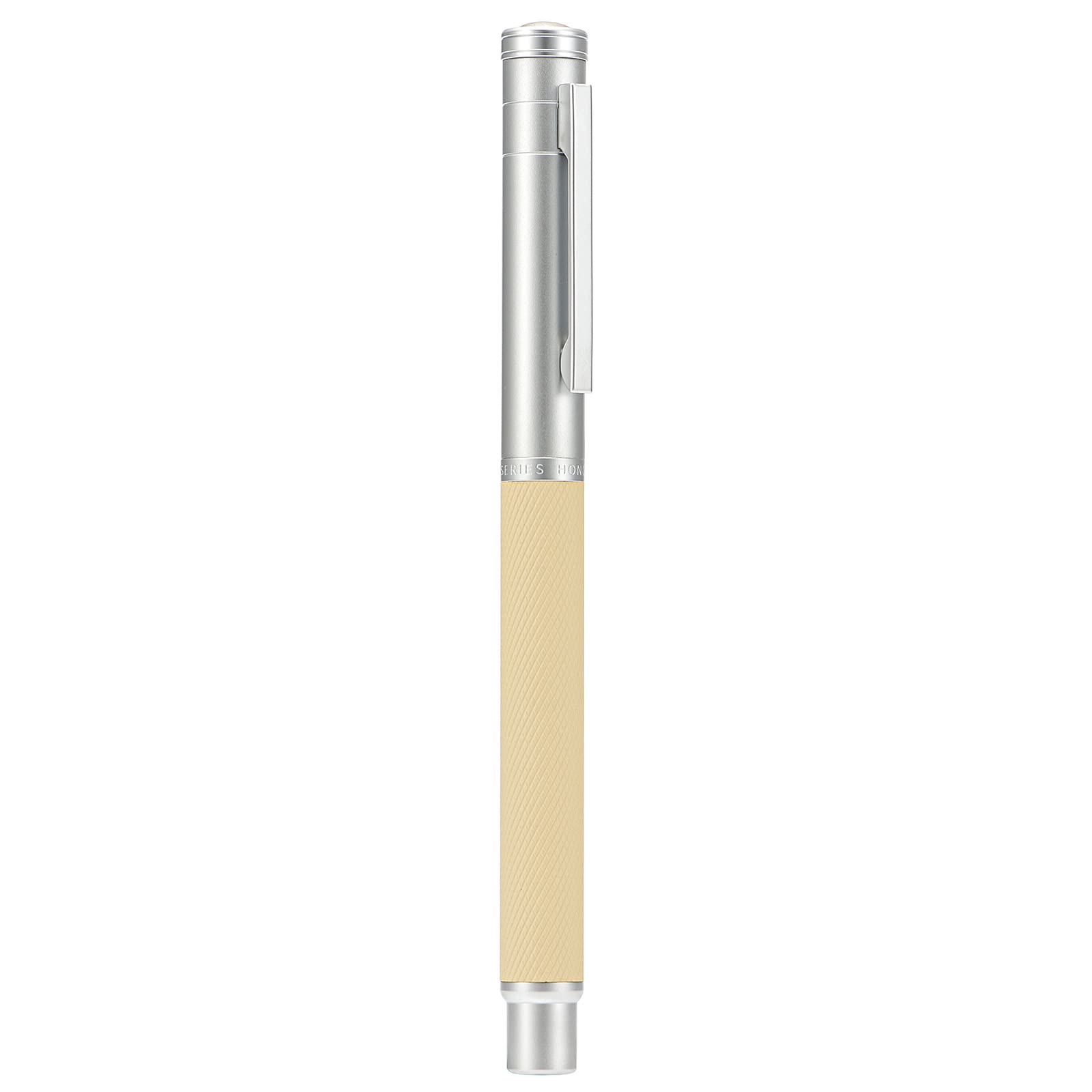 Silver Birch Forest Aluminum Fountain Pen Extra Fine Nib with Converter and Metal Case Set By Asvine