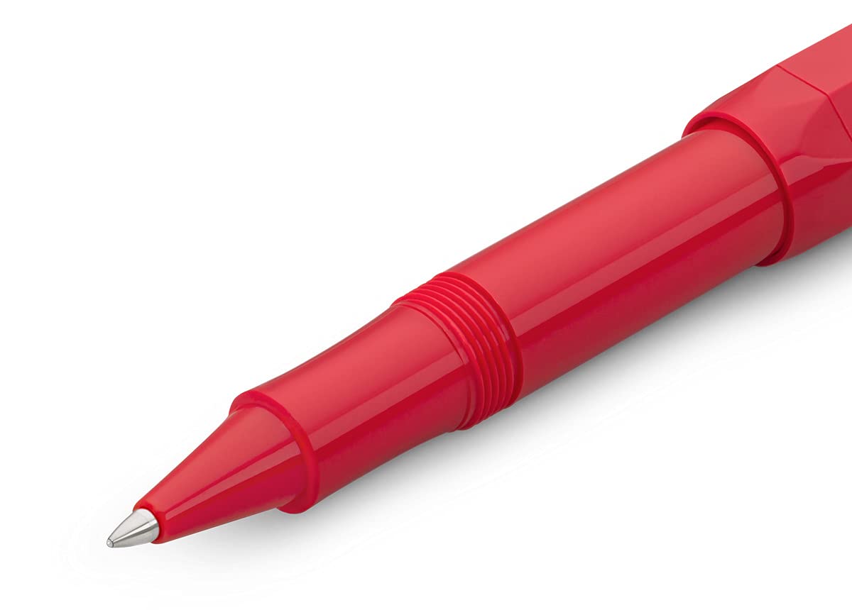 Kaweco CLASSIC SPORT Rollerball Red I Gel/Ballpoint Pen Including 0.7 mm Refill I in Classic Design
