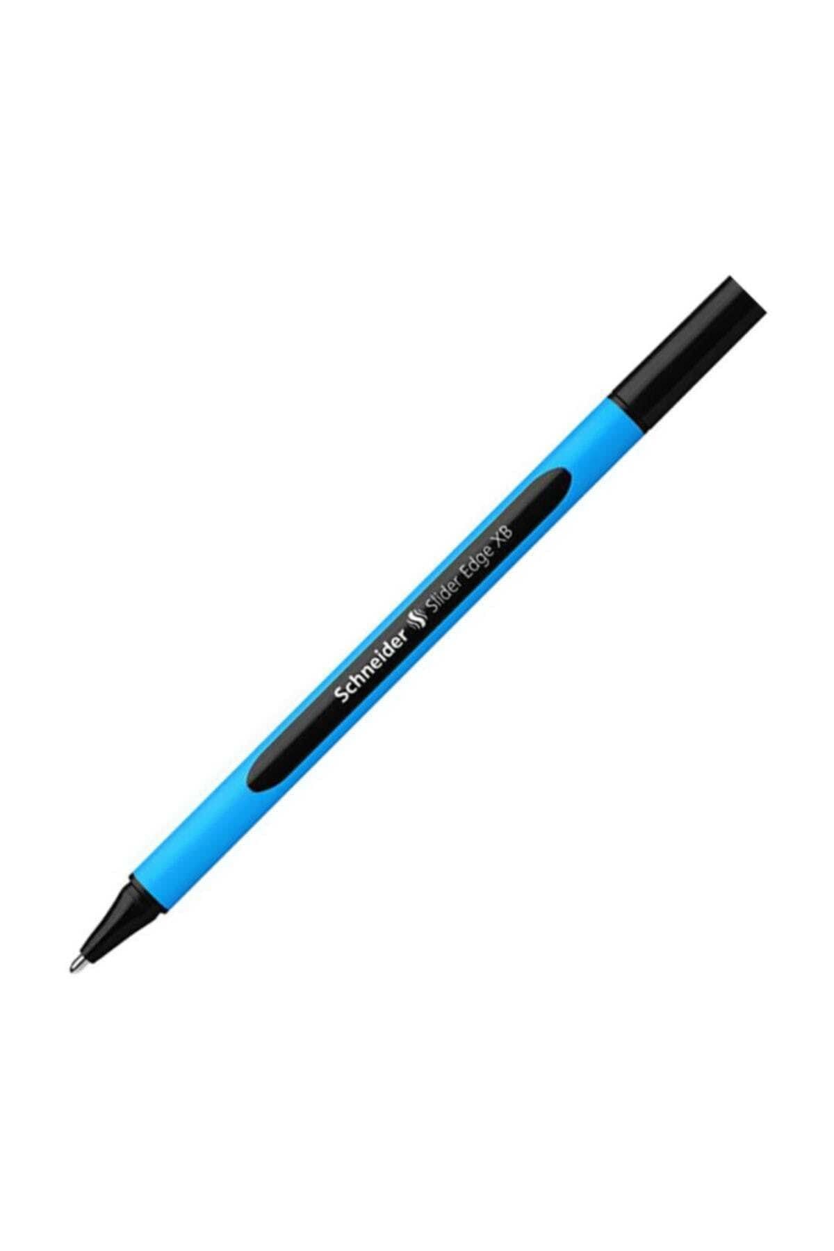 Schneider Slider Edge XB Ballpoint Pen, Black, Box of 10 Pens (152201)
