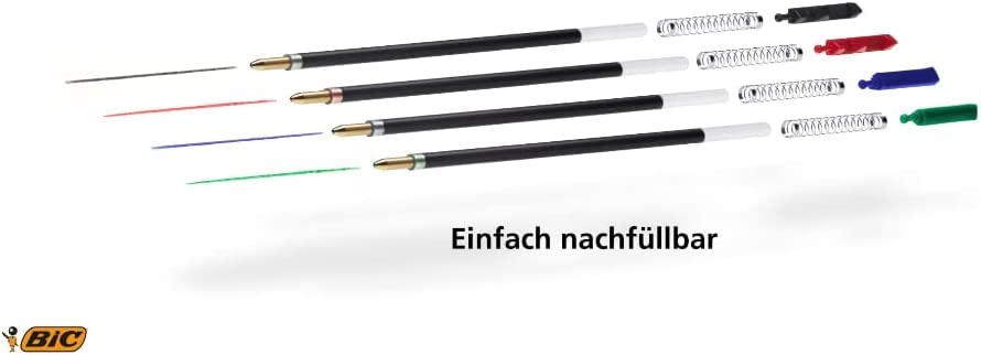BIC 4 COLOURS PRO ASSORTED 902129 PK12