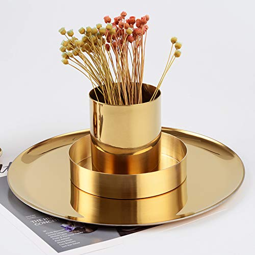 Pencil Cup Holder Desk Organizer, Gold Pen Pot Pen Holder Container Desktop Stationery Organizer