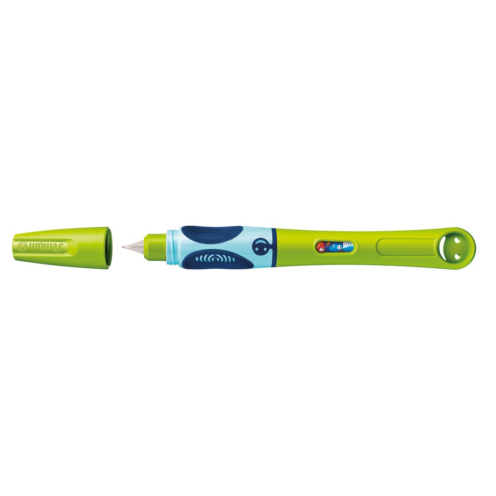 Pelikan 805681 Griffix Fountain Pen for Left-Handers, Green
