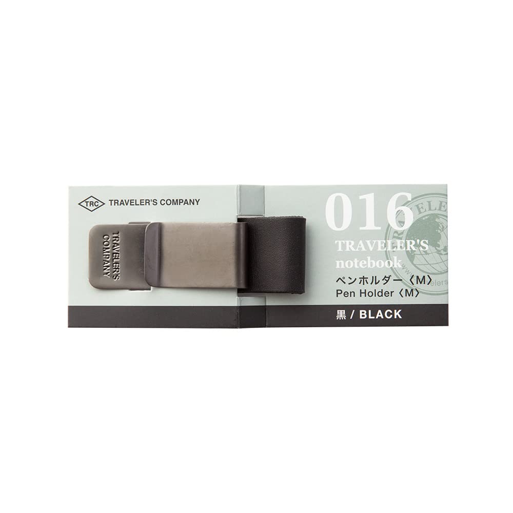 Traveler's Notebook Pen Holder M Black 016 14298006
