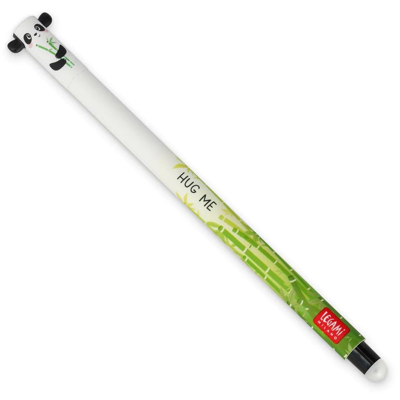 Legami - Set of 7 Erasable Gel Pens with Thermosensitive Erase Ink, Range of ink colours & barrel