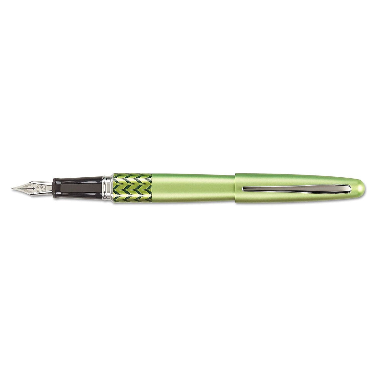 PILOT MR Retro Pop Collection Fountain Pen in Gift Box, Green Barrel with Marble Accent, Fine Point