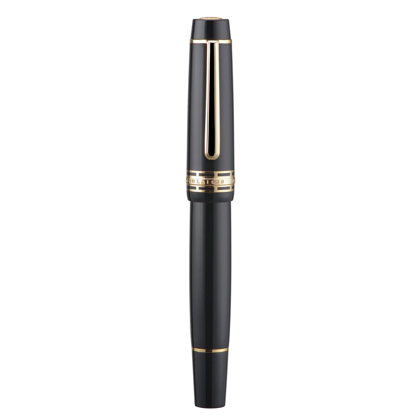 Wikult Yongsheng Junlai 630 Acrylic Fountain Pen, Size 8 Medium Nib with Piston Filling System