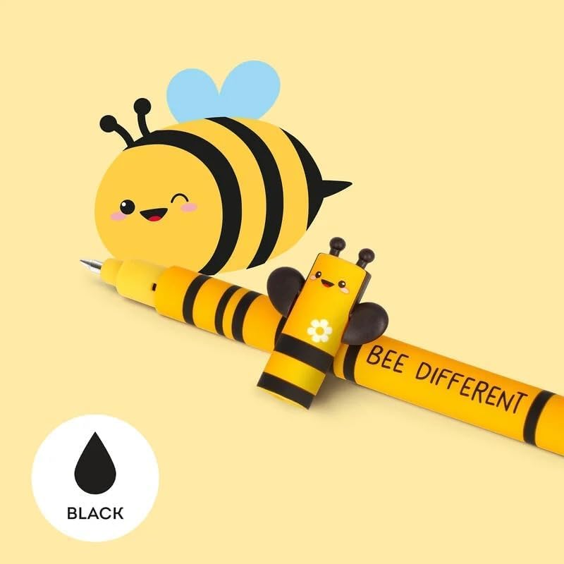 LEGAMI - Set of 14 Erasable Gel Pens with Thermosensitive Erase Ink, Range of ink colours & barrel