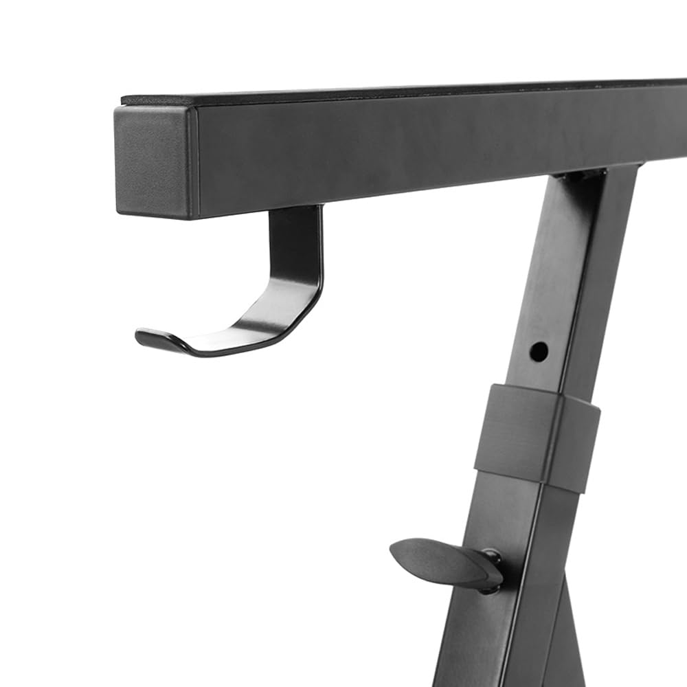 Duramex Heavy Duty Z-Style Keyboard Stand with 23.6-35.4"/60-90cm Adjustable Height and