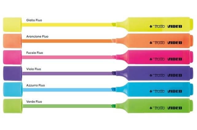 Lyra TRATTO WO6 Highlighters Pack of 6