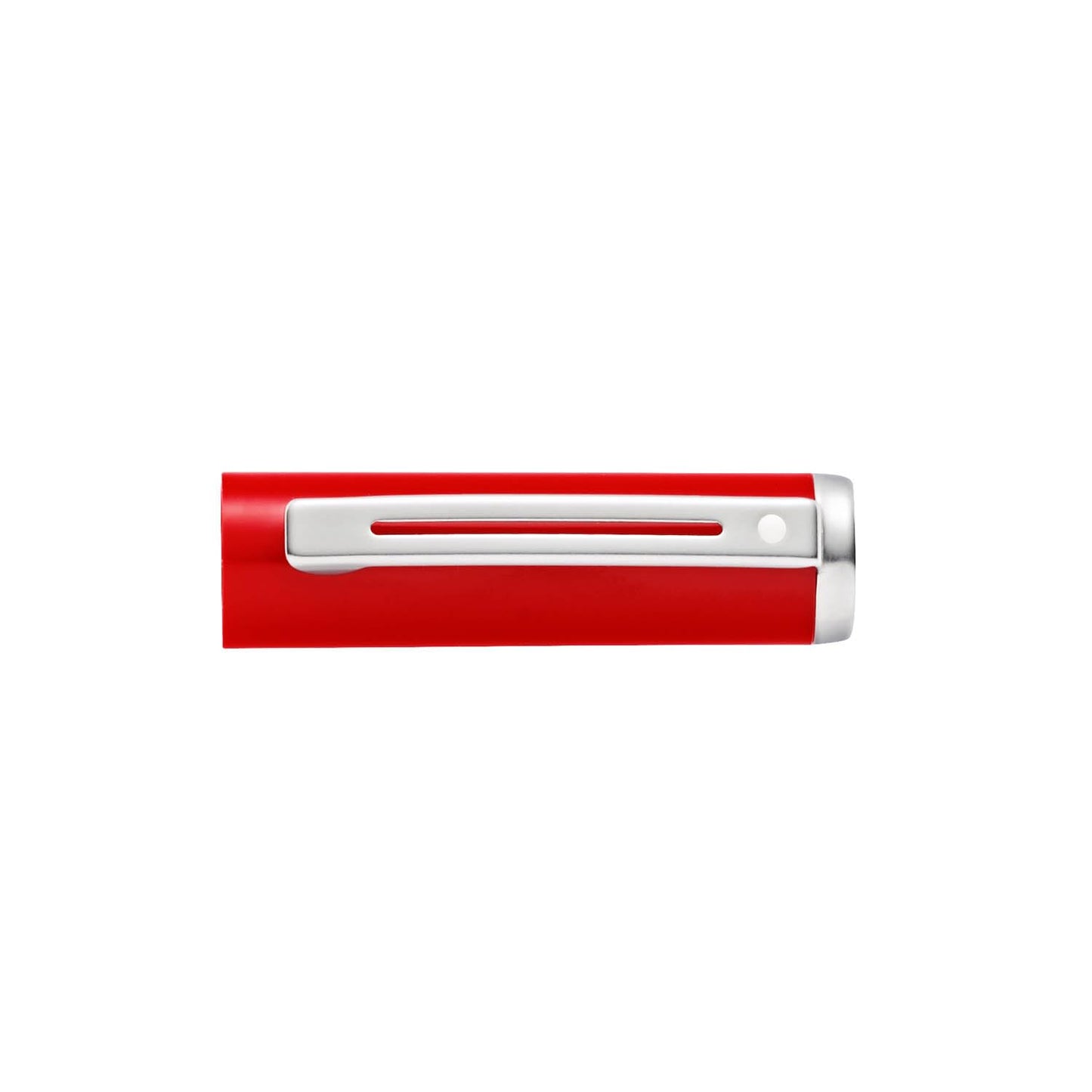 Sheaffer Pop Glossy Red Fountain Pen with Chrome Trim and Medium Nib