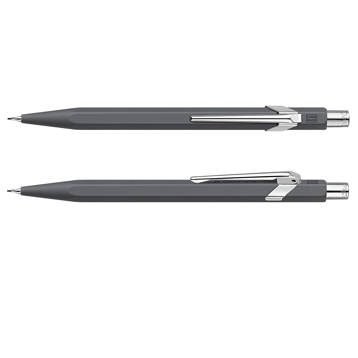CARAN D'ACHE Caran d'Ache Mechanical Pencil 849 Classic Line Anthracite Gray 0844-495 0.7mm Genuine