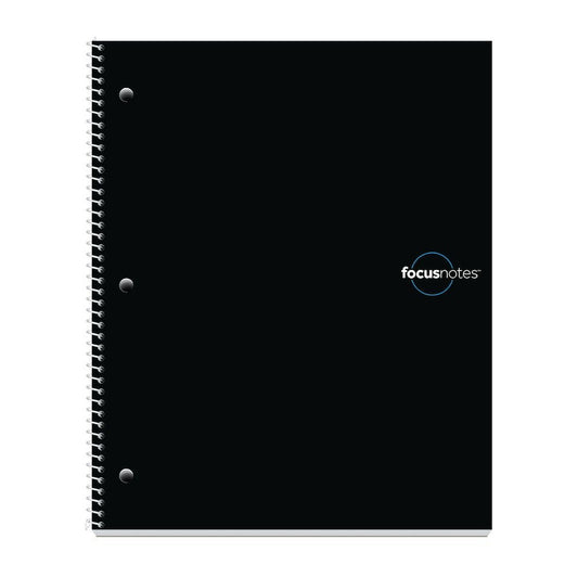 Oxford FocusNotes Note Taking System 1-Subject Notebook, 11 x 9 Inches, White, 100 Sheets (90223)