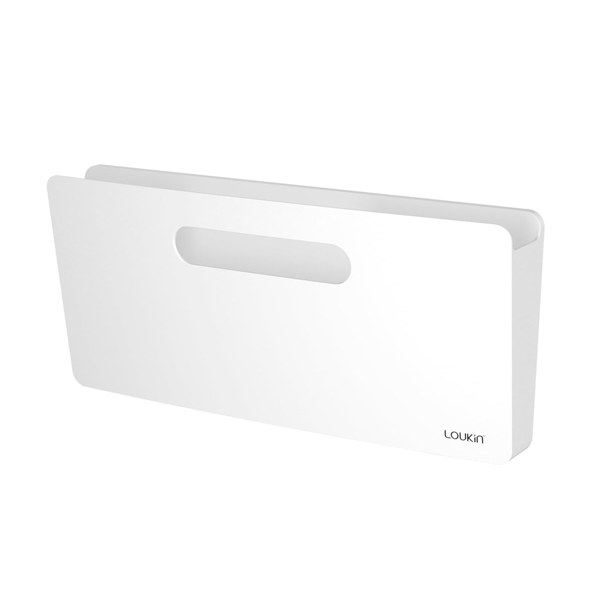 loukin Magnetic File Holder, Wall Mount Paper Organizer, 3 Mount Options