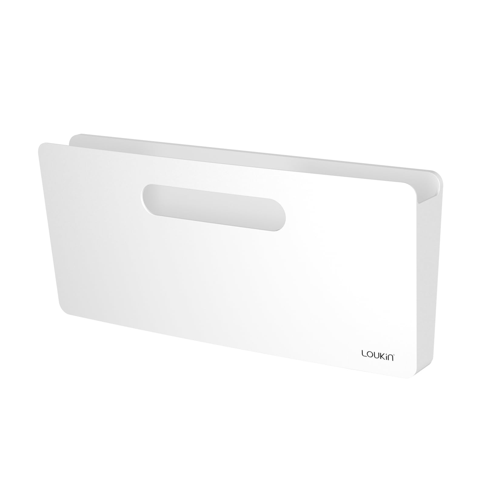 loukin Magnetic File Holder, Wall Mount Paper Organizer, 3 Mount Options