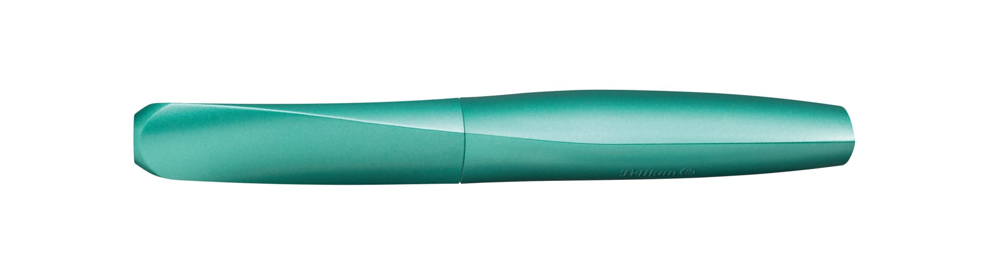 Pelikan Twist Fountain Pen with 1 Ink Cartridge, Medium Nib, Cold Alaska, Boxed (820165)