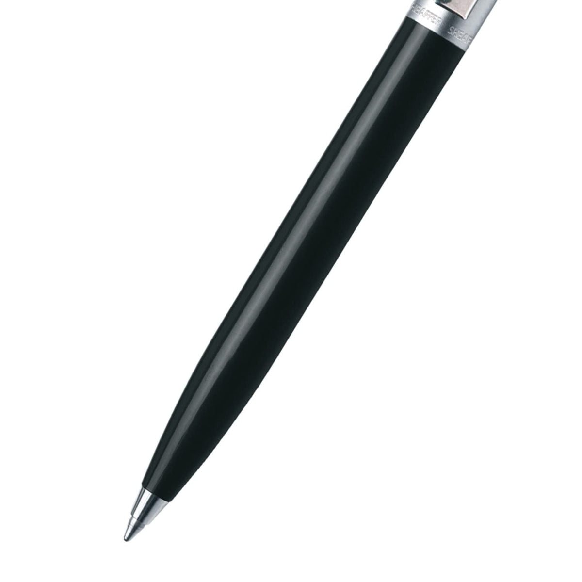 Sheaffer Sentinel Black Ballpoint Pen with Chrome Trim