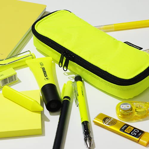 Nomadic PN-01 Pen Case, 2-Story, Lightweight, Functional, Storage Capacity, neon-yellow