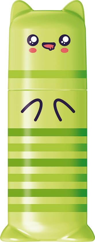 Maped - Pastel Mini Highlighters - Pocket Highlighters in Character Shape - 4 Pastel Colours: