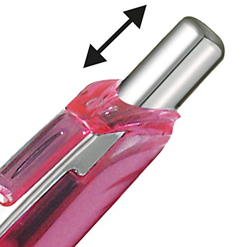 Pentel Energel Retractable Barrelled Pen - Pink