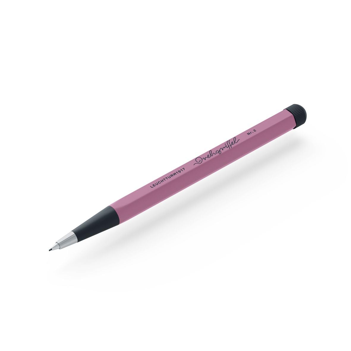 LEUCHTTURM1917 372221 Twist Pen No. 2, Pencil with Twist Mechanism, Aluminum, Steel, Design
