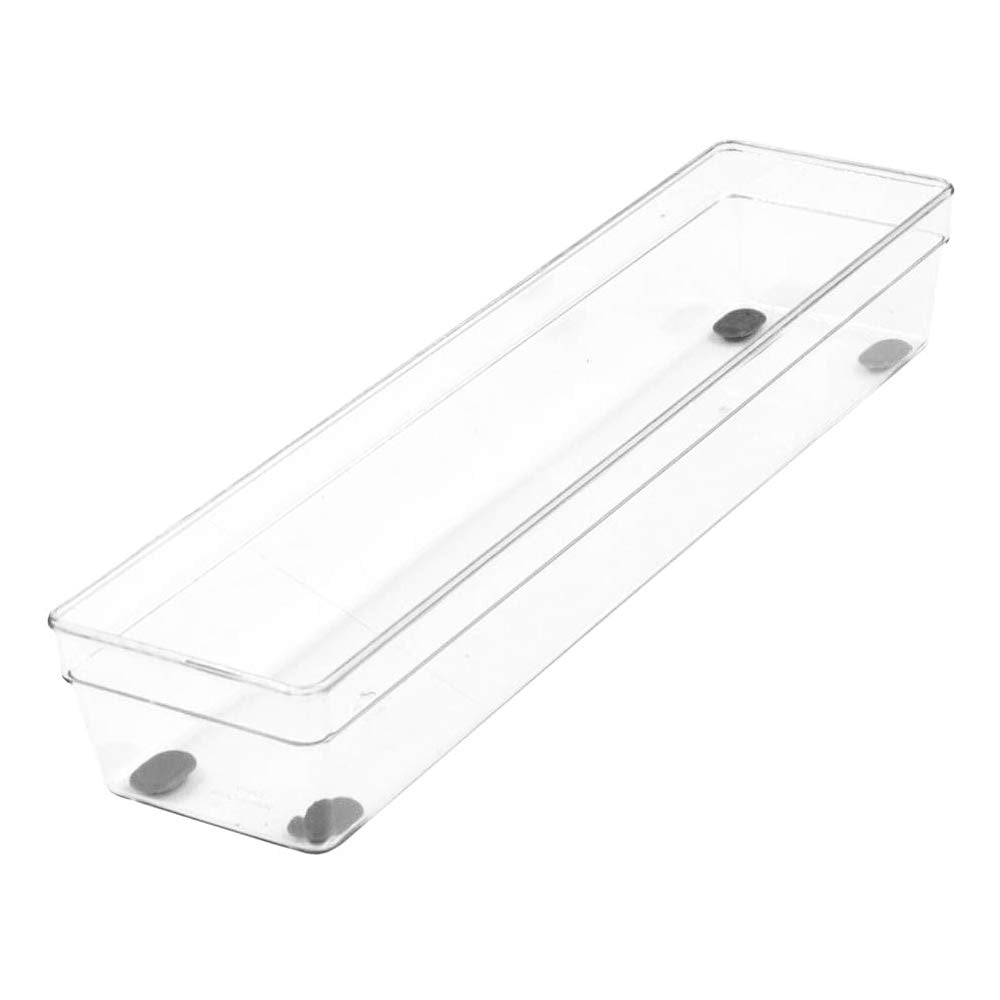 Glad Plastic Drawer Storage Tray – Heavy Duty Organizer Bin for Home, Kitchen, Bath, Bedroom