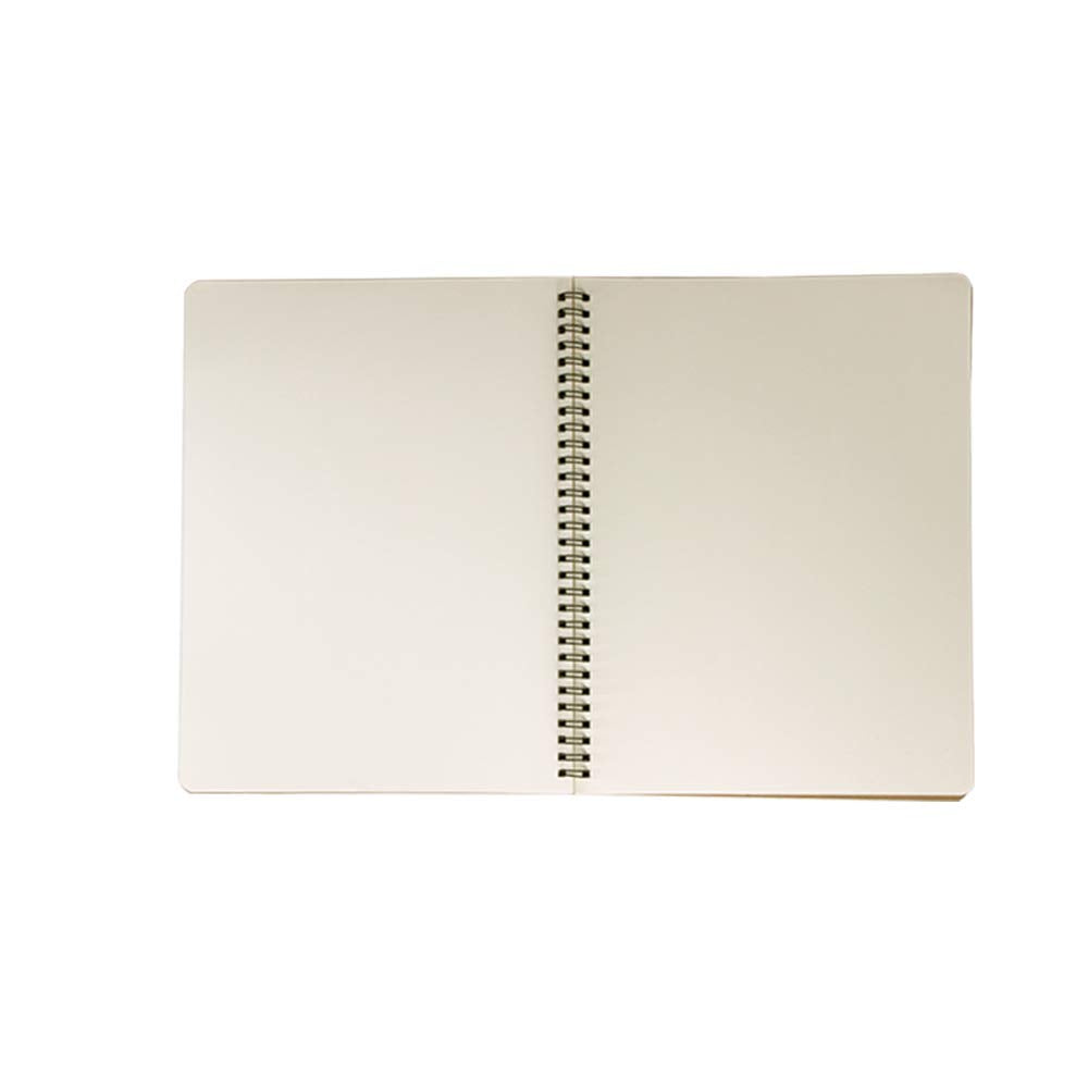 zmybcpack 3 Pack Spiral Blank Journal Notebook, 8 x 10.5 inch Sketchbooks