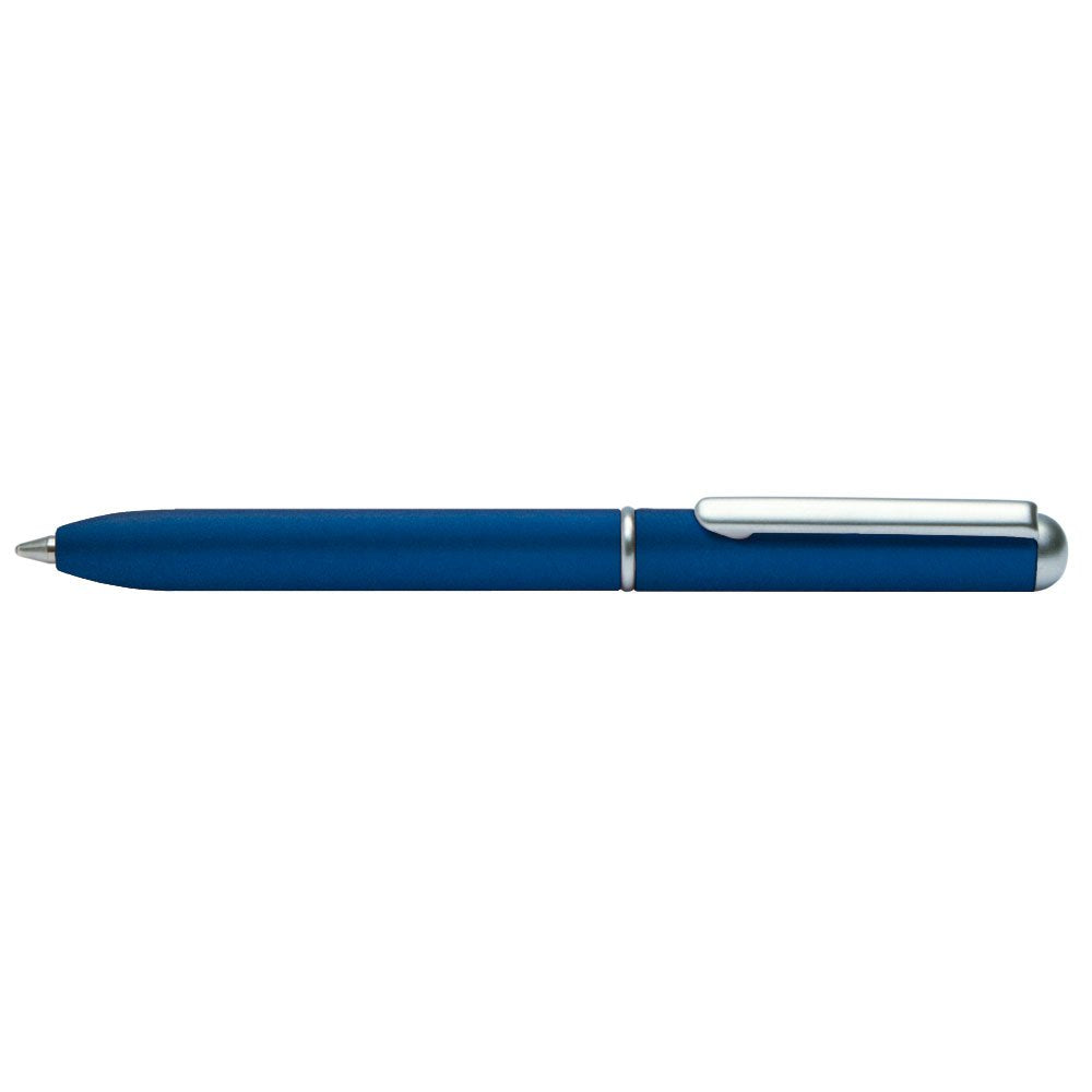 ONLINE Mini Twist Ballpoint Pen Blue with Metal Clip │ Standard Pen Refill │ Small pens for The