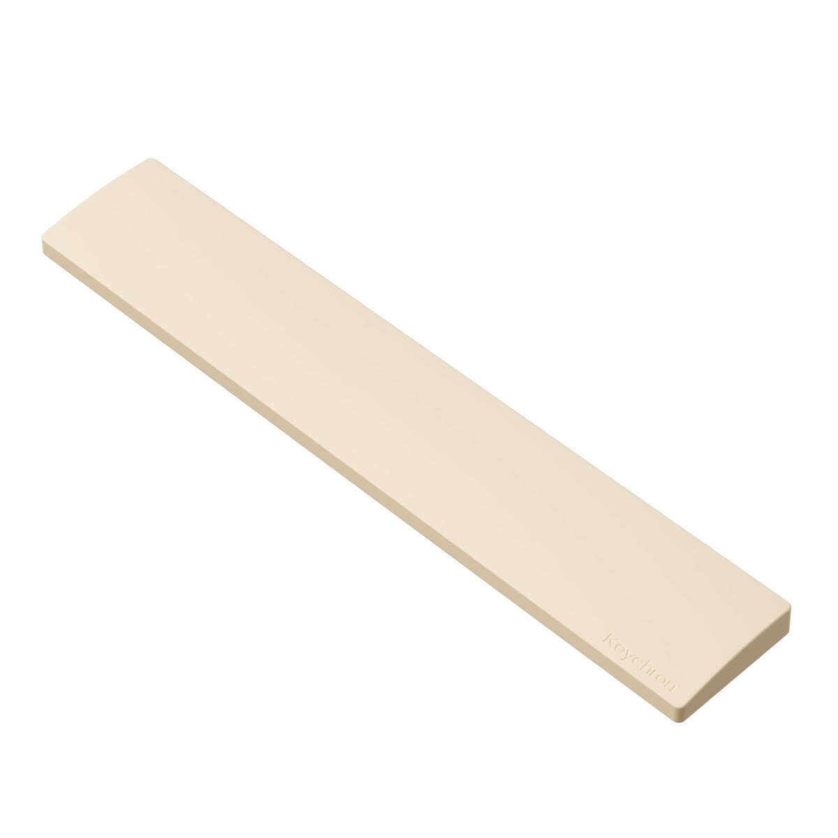 Keychron Retro Cream Silicone Wrist & Palm Rest, 17.6" Full Size for K10 Pro / K10 Max / Q6 / Q6