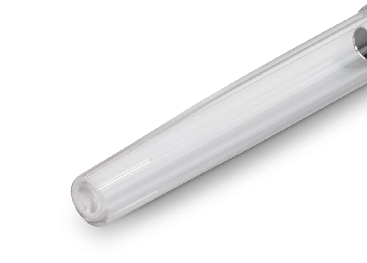 Kaweco STUDENT Transparent Fountain Pen I Premium Acrylic Fountain Pen for Ink Cartridges I
