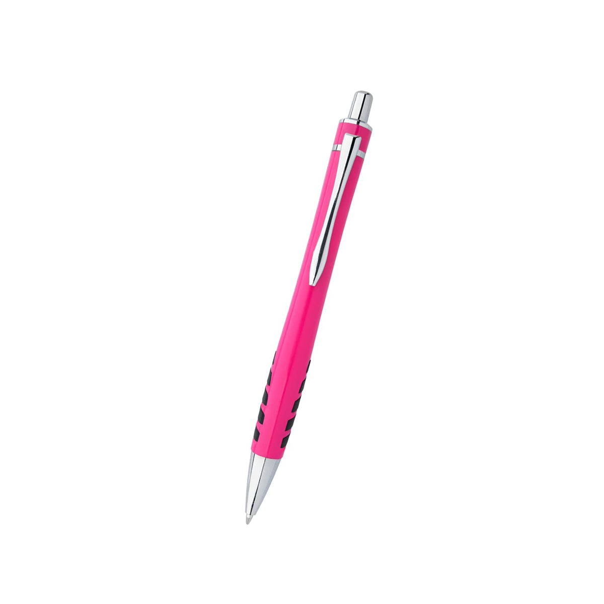 ExpressDesigns™ - Your Name or Imprint on our Custom Printed Addison Ballpoint Pen - Rubber Grip