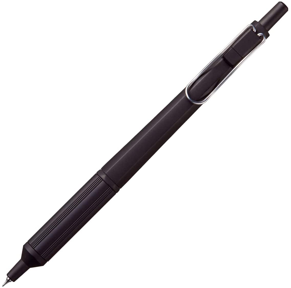 ACEPORTE Uni Jetstream EDGE 0.28mm Oil-based Ballpoint Pen Black Body + 10 Black Refills, Sticky