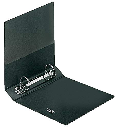 VELOFLEX Business-Card-Holder 2 Rings Black