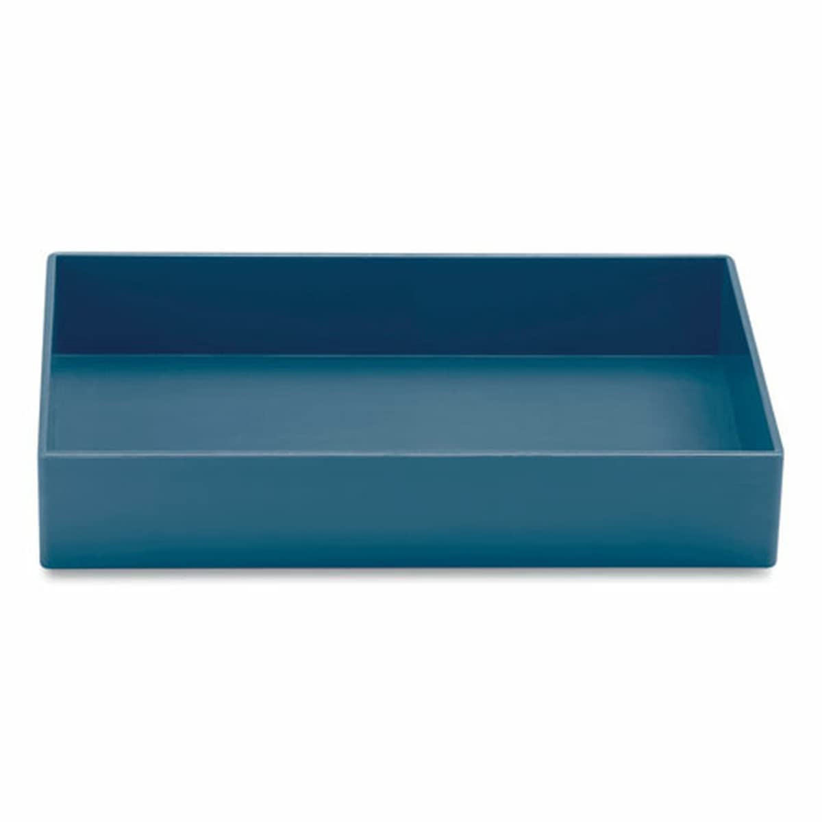 Poppin Stackable Letter and Accessory Trays for Office Organization - Modular Lacquer Desk Trays