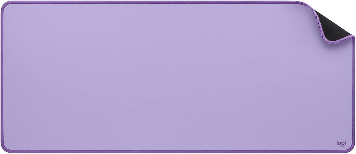 Logitech Desk Mat - Studio Series, Multifunctional Large Desk Pad, Rubber Material, in Lavender