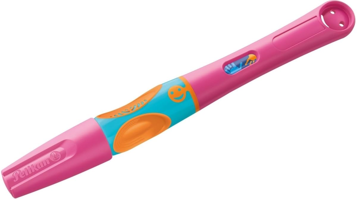 Pelikan Griffix 820240 Fountain Pen for Right-Handed Users with Twist Cap, LovelyPink, 1 Piece in