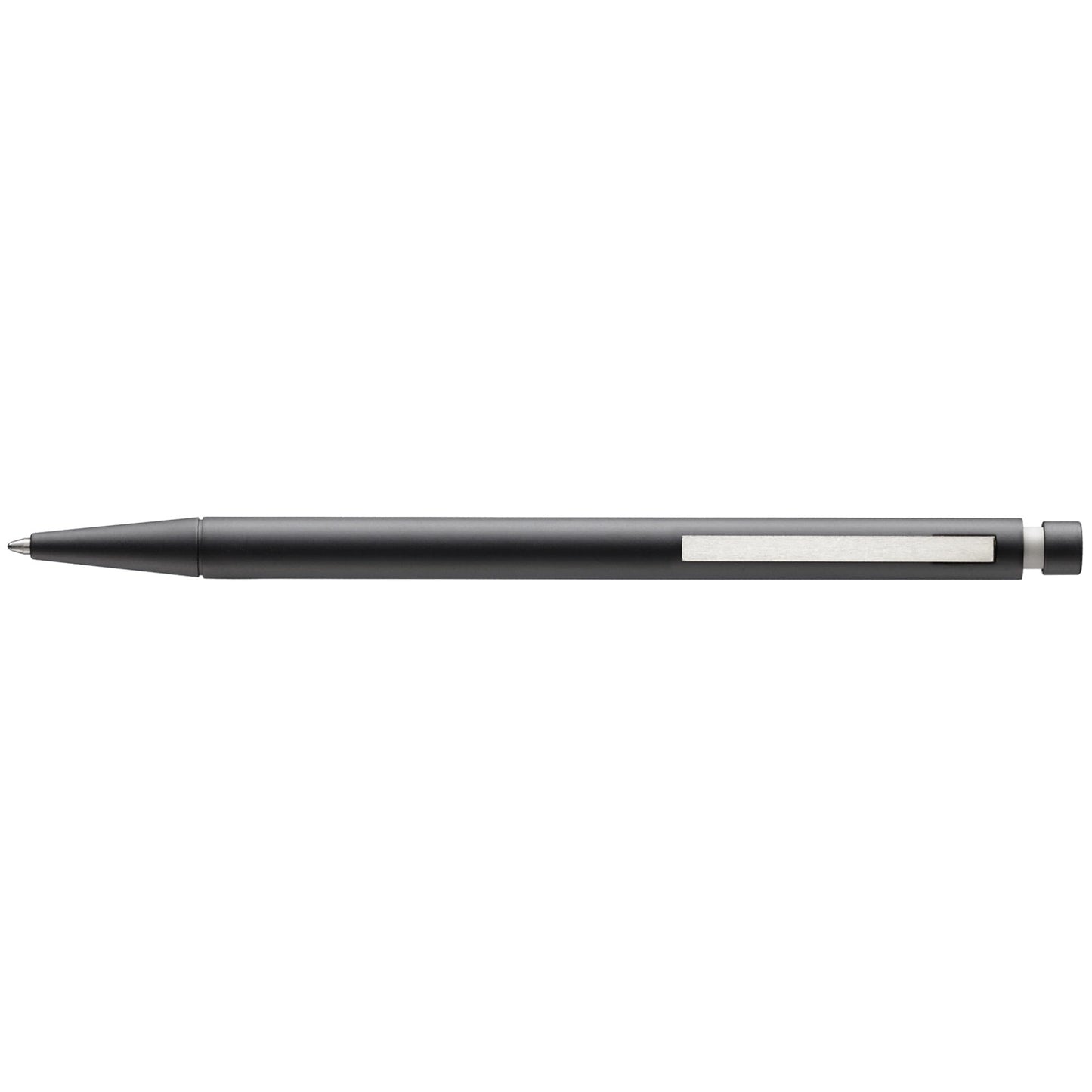 Lamy cp1 black ballpoint pen - minimalist ballpoint pen in elegant metal body - with cushioned