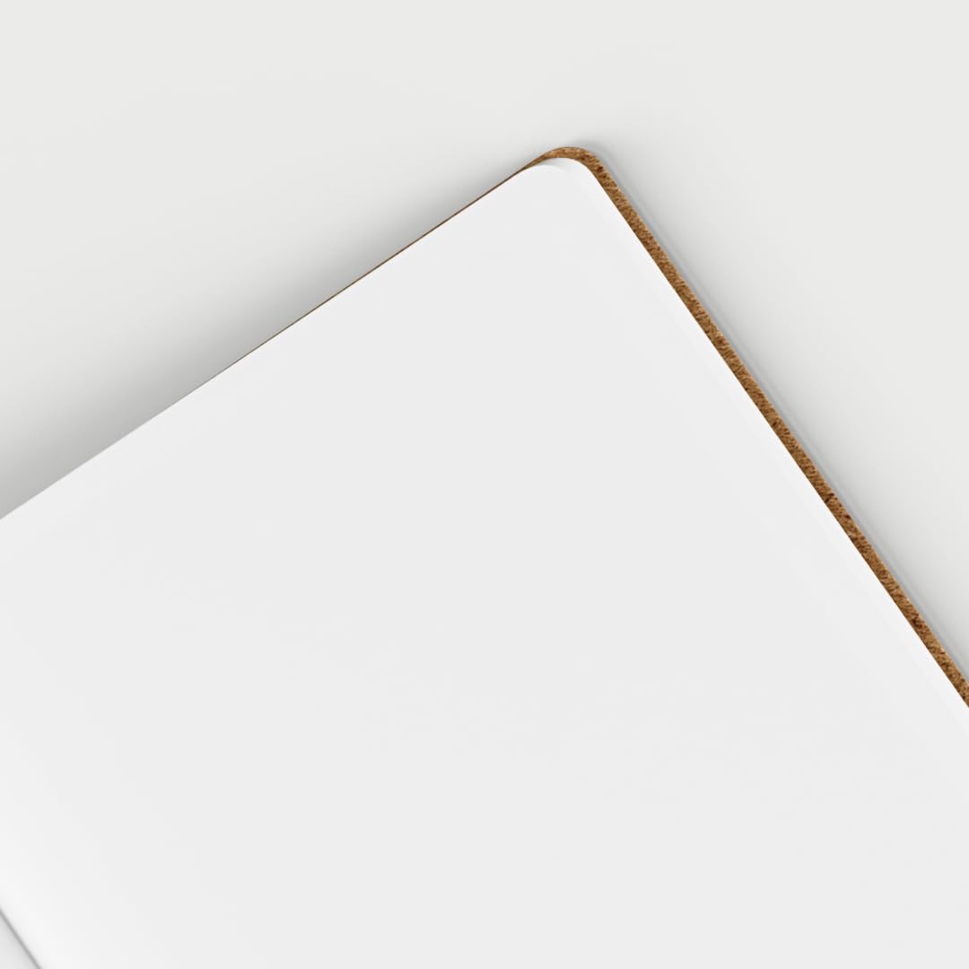 LOCHBY® Pocket Notebook (3.5" × 5.5") | 68gsm Tomoe River Paper, Fountain Pen Friendly | Kraft